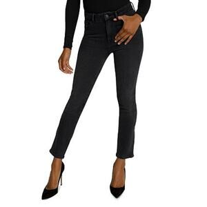 Good American Good Classic Skinny Jeans in Black114 Sz 2/26 NEW